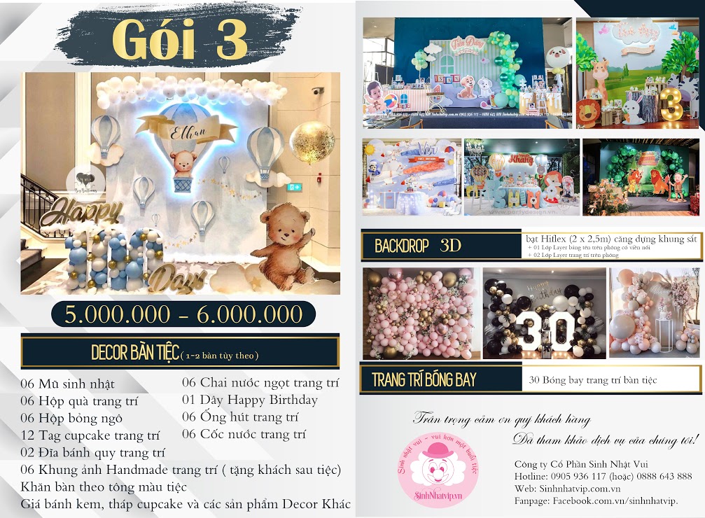 Gói Trang Trí 03
